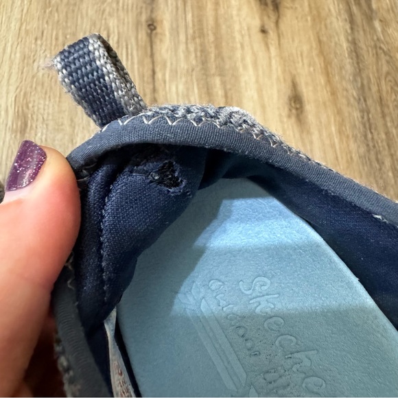 Skechers Women's Reggae Fest-Neap Knit Navy Blue Fisherman Sandal in Size 7.5 - Picture 9 of 9